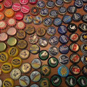 150 Assorted Bottle Caps for Crafting/Upcycling